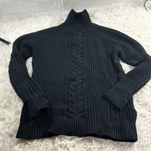 Lululemon Bring The Cozy Turtleneck Black